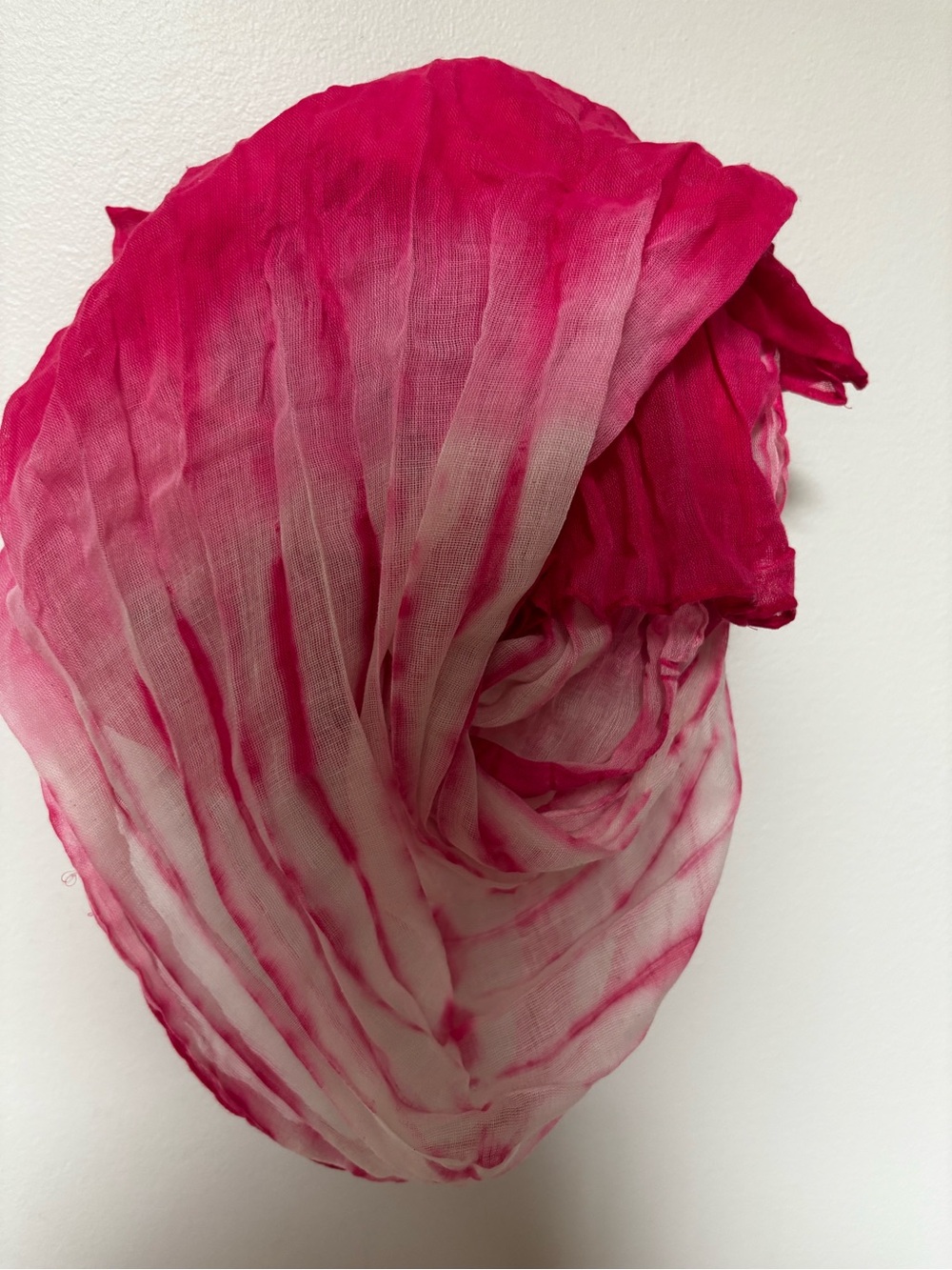Crinkle Tie Dye Scarf Stole Wrap Shawl